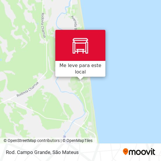 Rod. Campo Grande mapa
