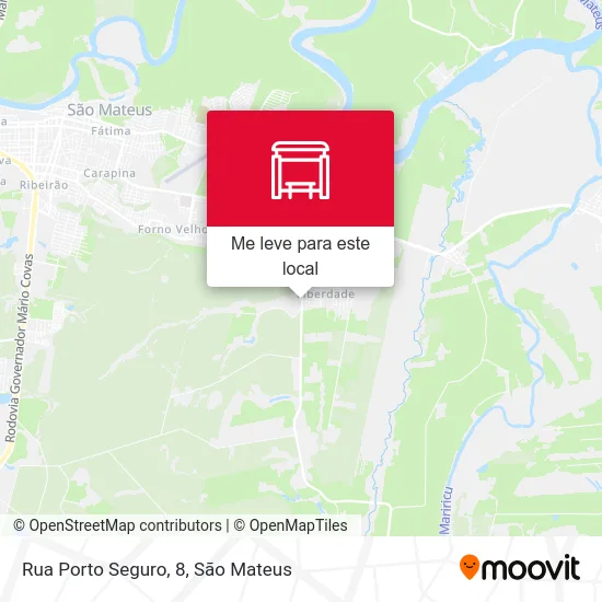 Rua Porto Seguro, 8 mapa