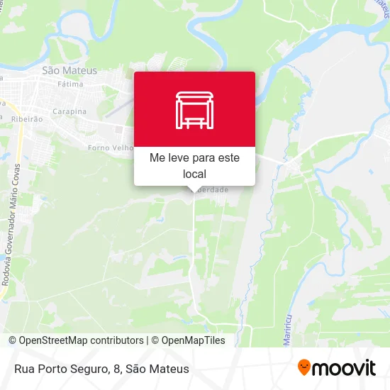Rua Porto Seguro, 8 mapa