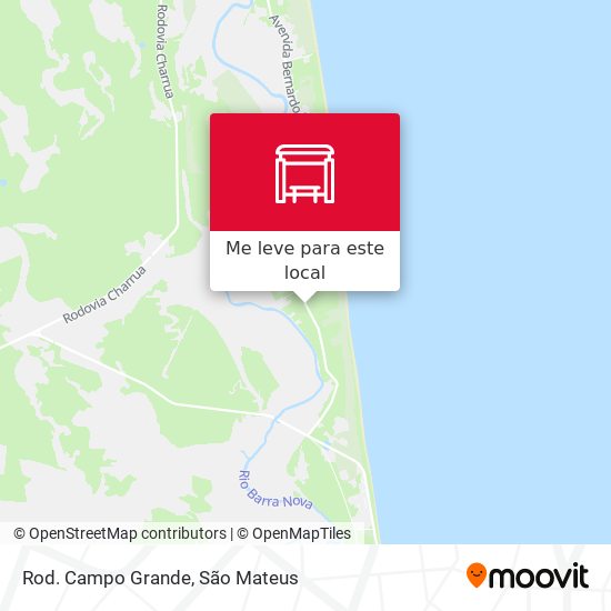 Rod. Campo Grande mapa