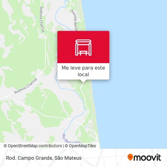 Rod. Campo Grande mapa