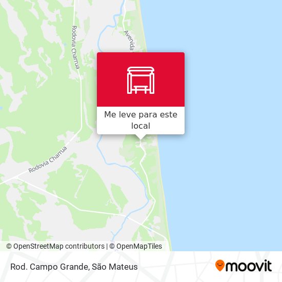 Rod. Campo Grande mapa