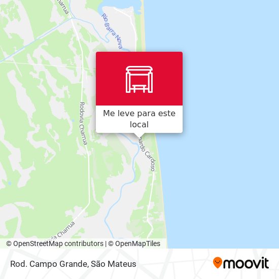 Rod. Campo Grande mapa