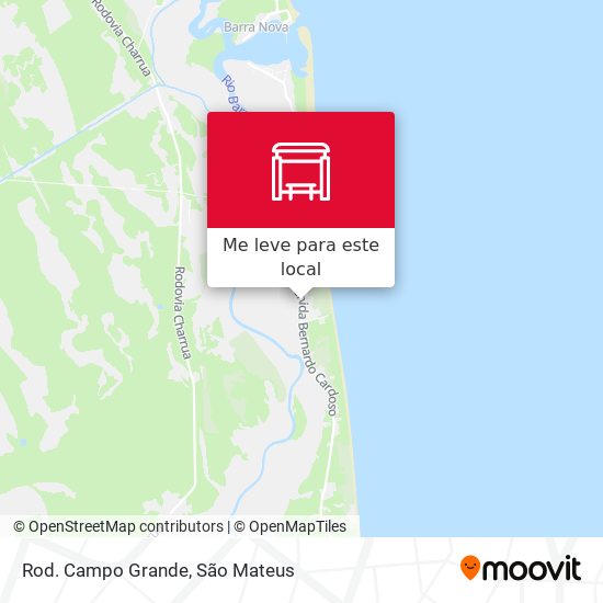 Rod. Campo Grande mapa