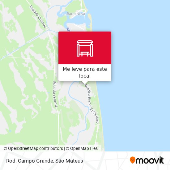 Rod. Campo Grande mapa