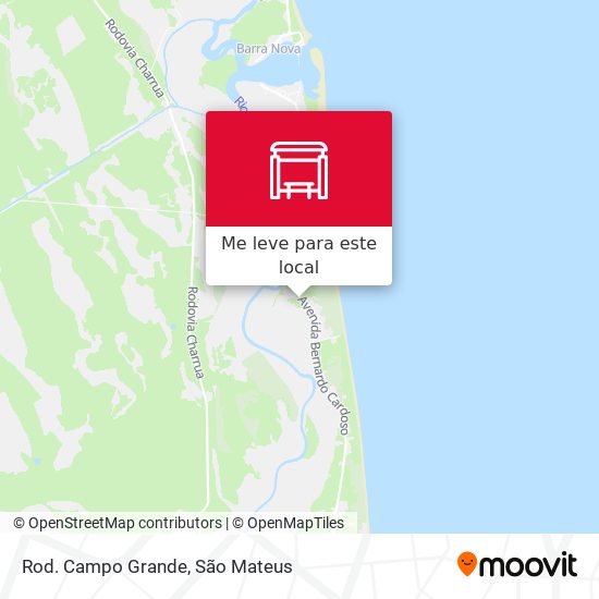 Rod. Campo Grande mapa