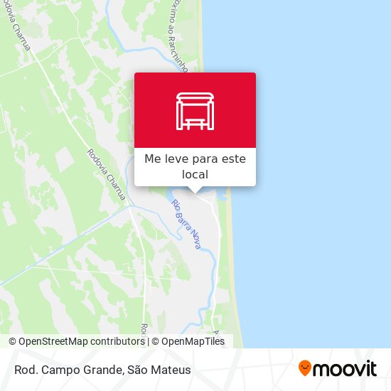 Rod. Campo Grande mapa