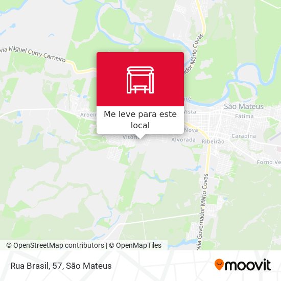 Rua Brasil, 57 mapa