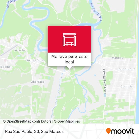 Rua São Paulo, 30 mapa