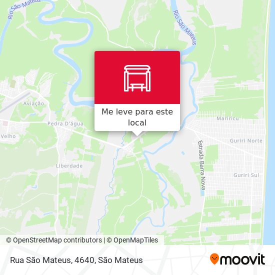 Rua São Mateus, 4640 mapa