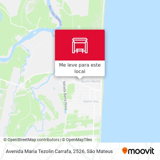 Avenida Maria Tezolin Carrafa, 2526 mapa
