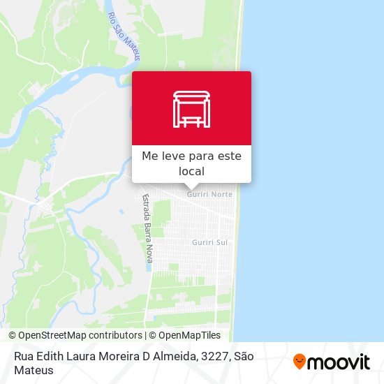 Rua Edith Laura Moreira D Almeida, 3227 mapa
