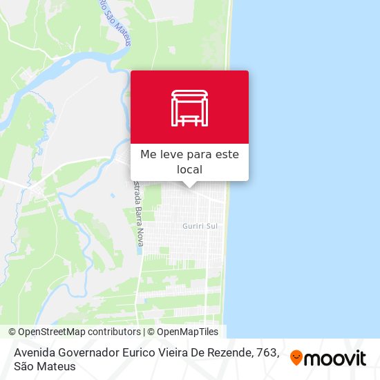 Avenida Governador Eurico Vieira De Rezende, 763 mapa