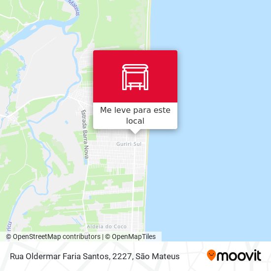 Rua Oldermar Faria Santos, 2227 mapa