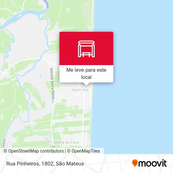 Rua Pinheiros, 1802 mapa