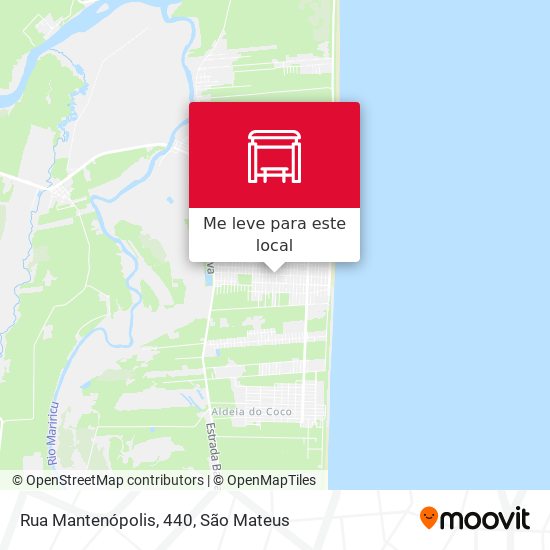Rua Mantenópolis, 440 mapa