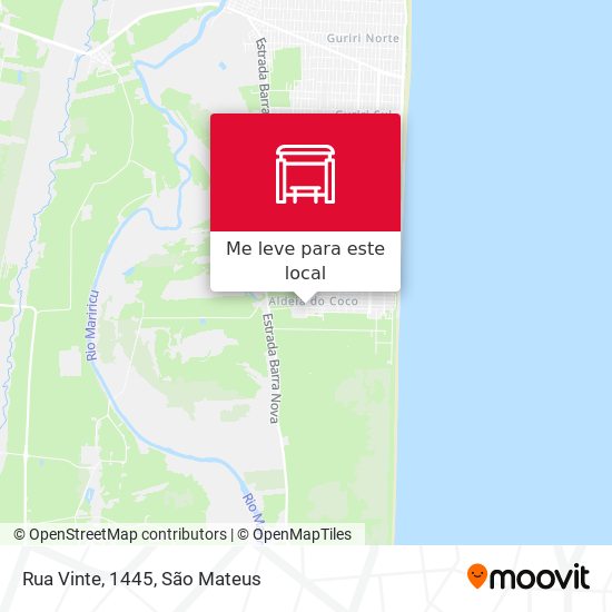 Rua Vinte, 1445 mapa