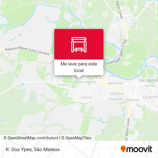 R. Dos Ypes mapa