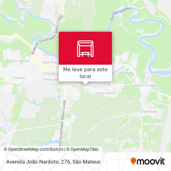 Avenida João Nardoto, 276 mapa