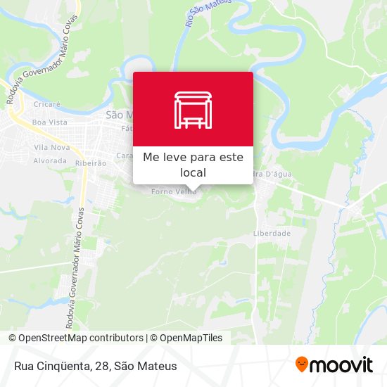 Rua Cinqüenta, 28 mapa