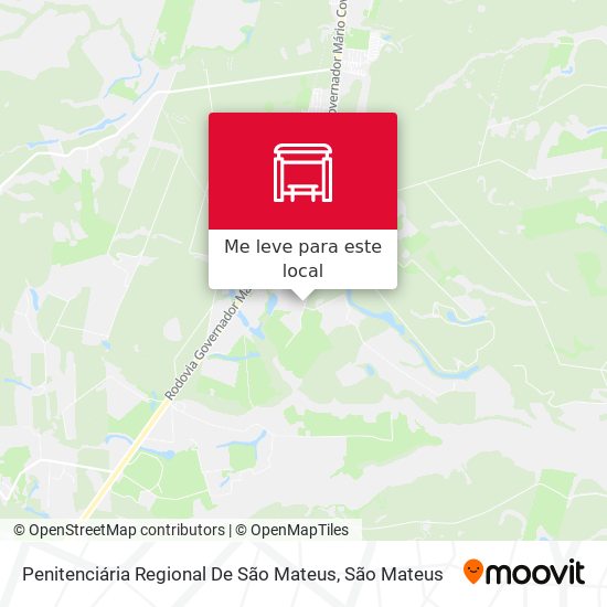 Penitenciária Regional De São Mateus mapa