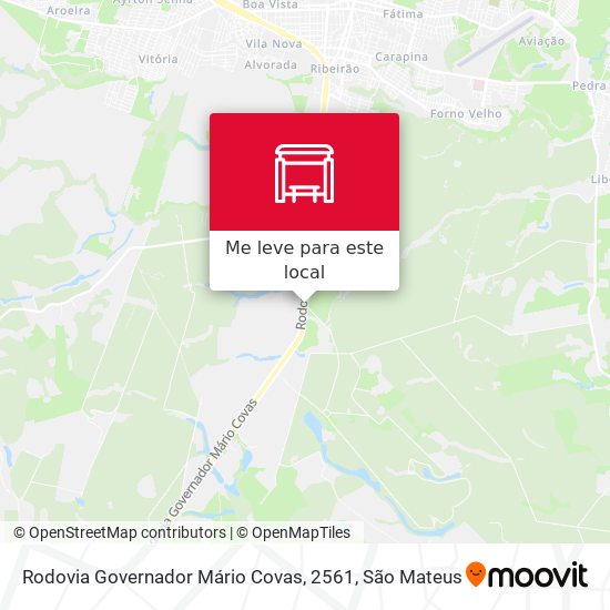 Rodovia Governador Mário Covas, 2561 mapa