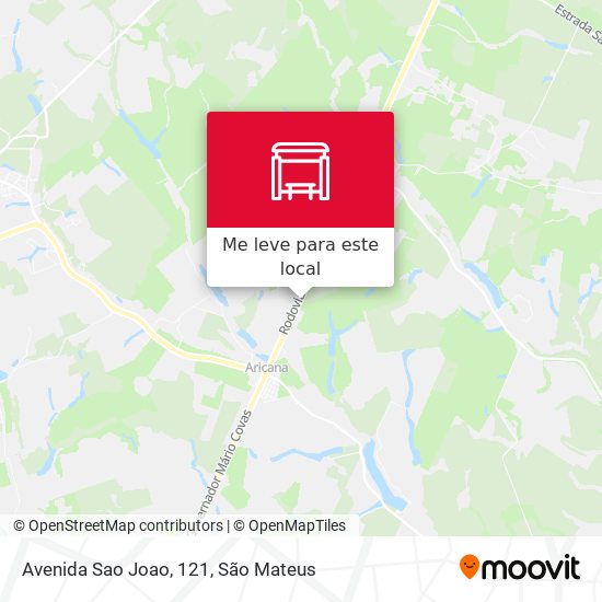 Avenida Sao Joao, 121 mapa