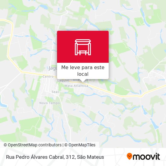 Rua Pedro Álvares Cabral, 312 mapa
