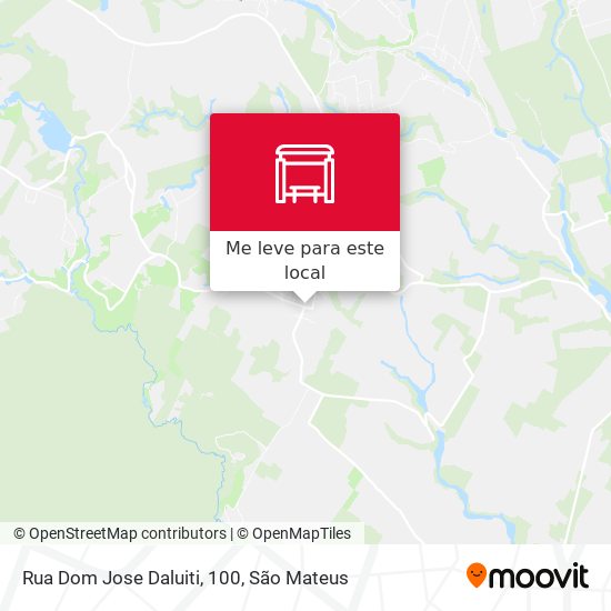 Rua Dom Jose Daluiti, 100 mapa