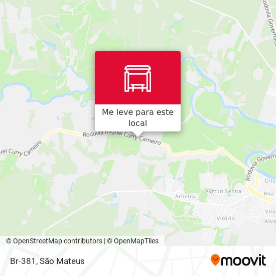 Br-381 mapa