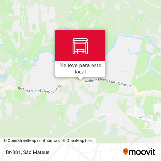 Br-381 mapa