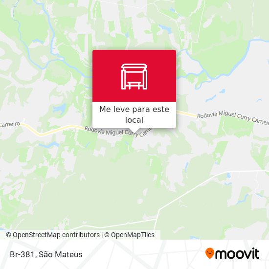 Br-381 mapa