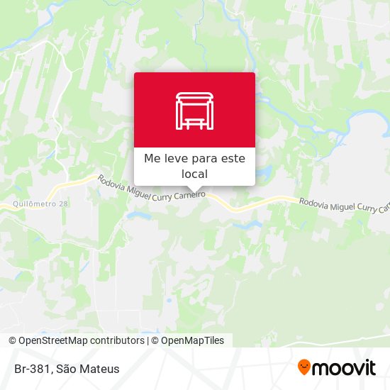Br-381 mapa