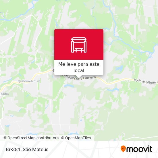 Br-381 mapa