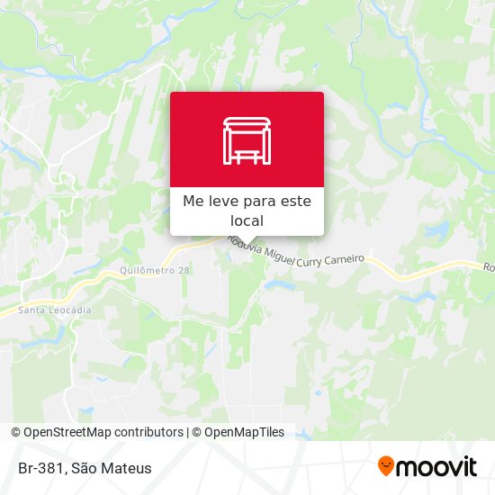 Br-381 mapa