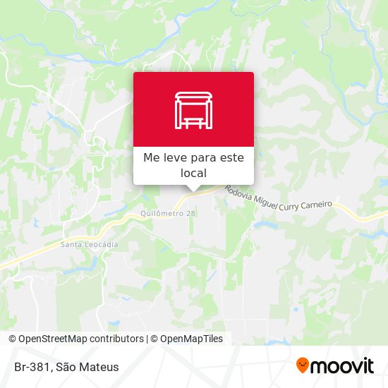 Br-381 mapa