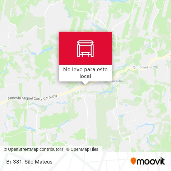 Br-381 mapa