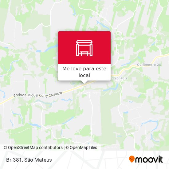 Br-381 mapa