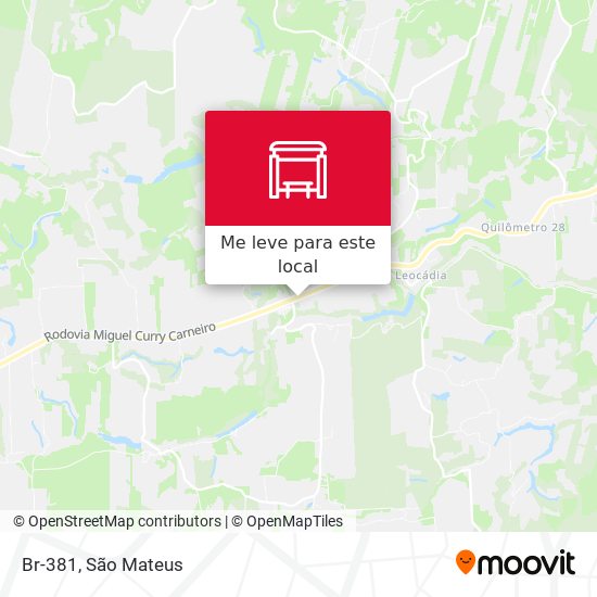 Br-381 mapa