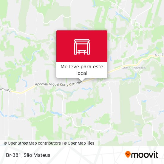 Br-381 mapa