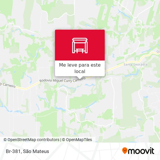 Br-381 mapa