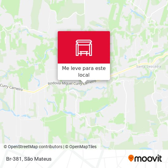 Br-381 mapa