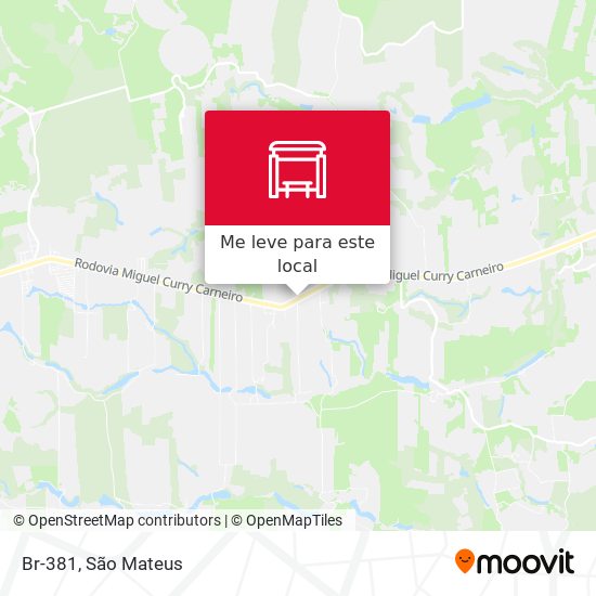 Br-381 mapa