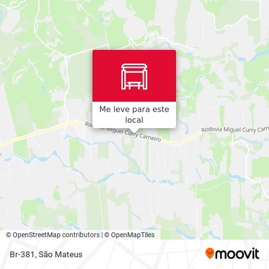 Br-381 mapa
