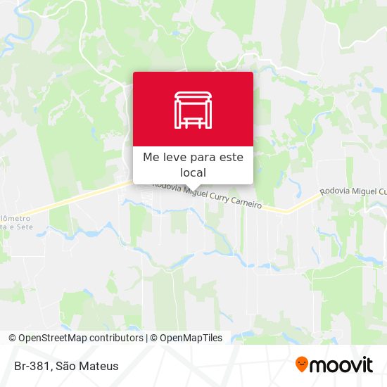 Br-381 mapa