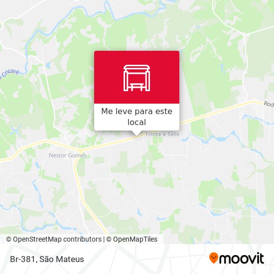 Br-381 mapa