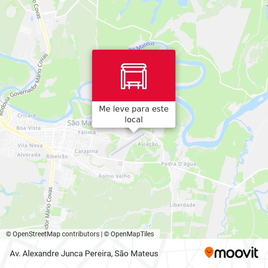 Av. Alexandre Junca Pereira mapa