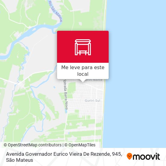Avenida Governador Eurico Vieira De Rezende, 945 mapa