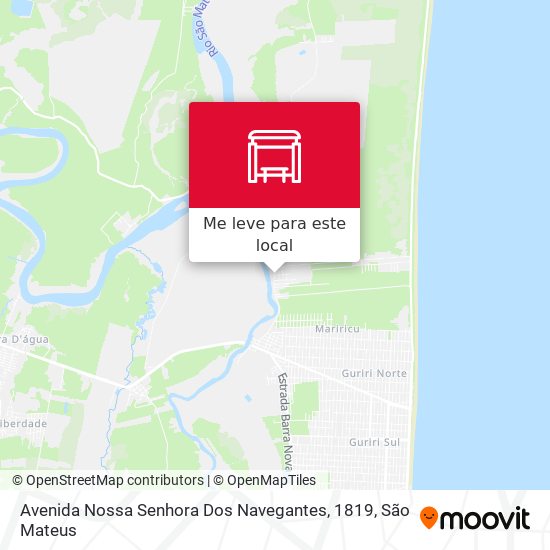 Avenida Nossa Senhora Dos Navegantes, 1819 mapa