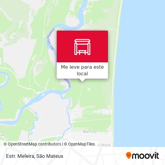 Estr. Meleira mapa